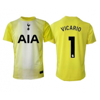 Tottenham Hotspur Guglielmo Vicario #1 Portiere Maglia Gara Terza Repliche 2025-26 Maniche Corte